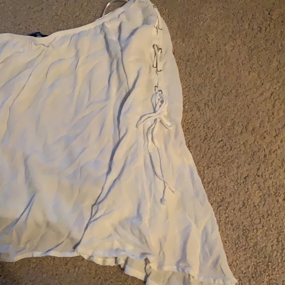 Half shoulder blouse & ruffle sleeve Blouse - Picture 3 of 4